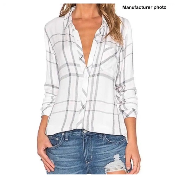 Rails Hunter Plaid Button-Front Shirt - Picture 11 of 11